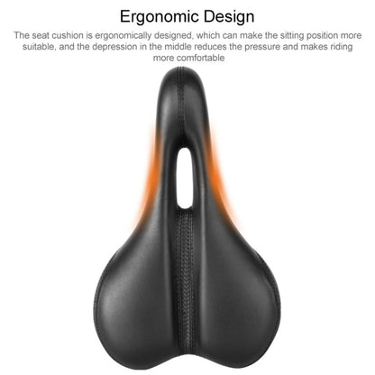 Rynx | PROMEND SD-3301URN Hollow Breathable Memory Foam Bicycle Saddle