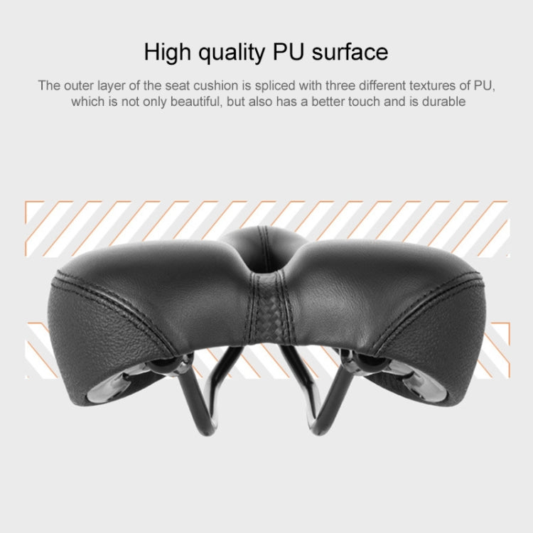 Rynx | PROMEND SD-3301URN Hollow Breathable Memory Foam Bicycle Saddle