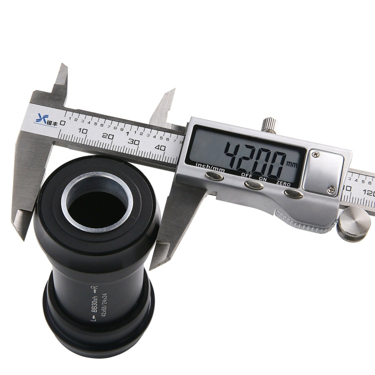 Rynx | BB30 Press Fit Style Bottom Bracket Fits 68-73mm for SHIMANO, Prowheel, SRAM GXP Mountain Bike(Black)