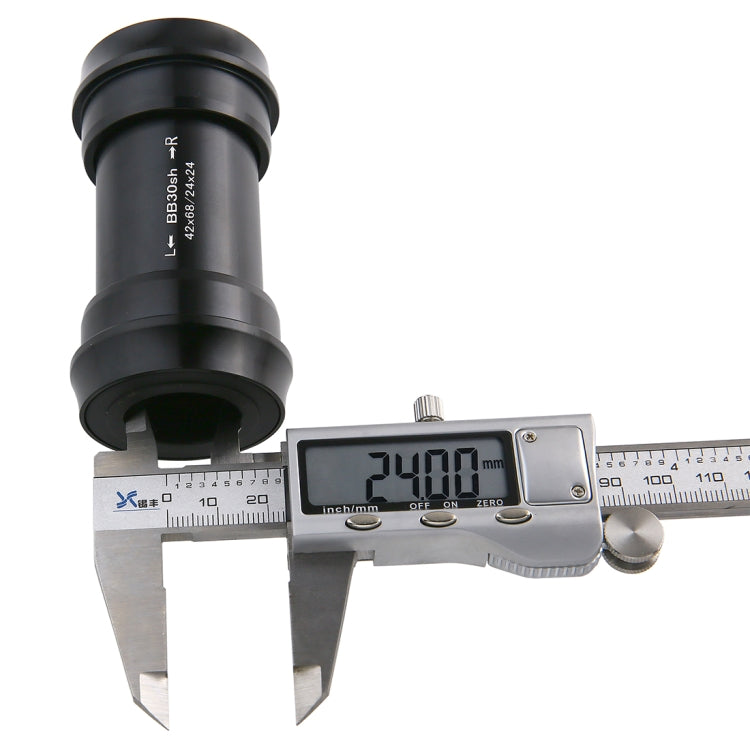 Rynx | BB30 Press Fit Style Bottom Bracket Fits 68-73mm for SHIMANO, Prowheel, SRAM GXP Mountain Bike(Black)