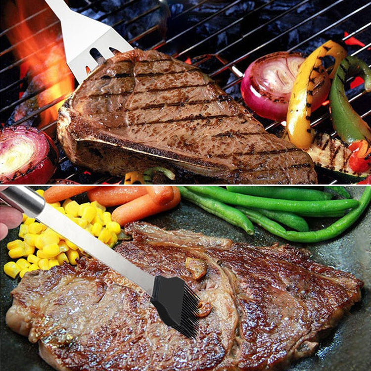 Rynx | 18 in 1 Outdoor Tableware Set Camping Barbecue Tableware Picnic Tool Set with Thermometer