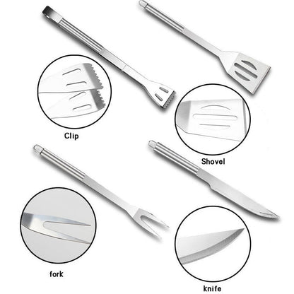 Rynx | 10 in 1 Outdoor Tableware Set Camping Barbecue Tableware Picnic Tool Set