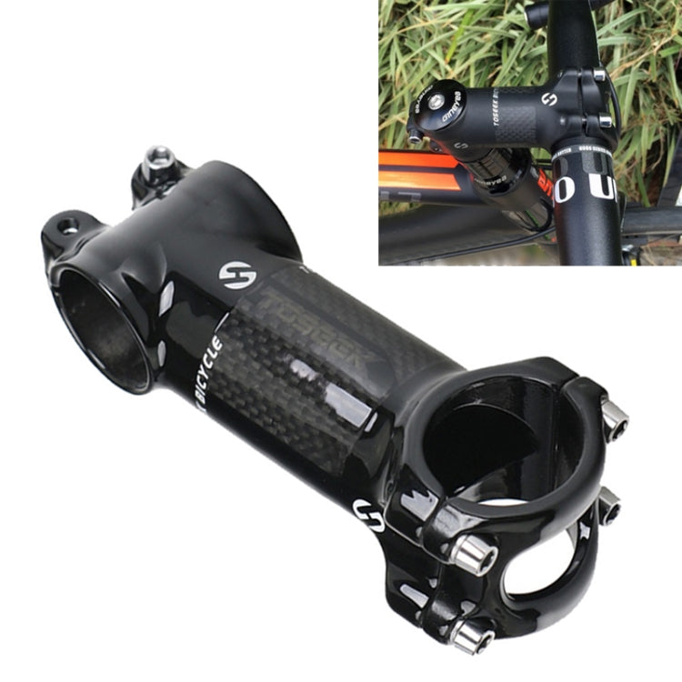 Rynx | TOSEEK Road Mountain Bike Ultra-light Handlebar Stem Riser Faucet, Size: 17 Degree, 70mm (Gloss)