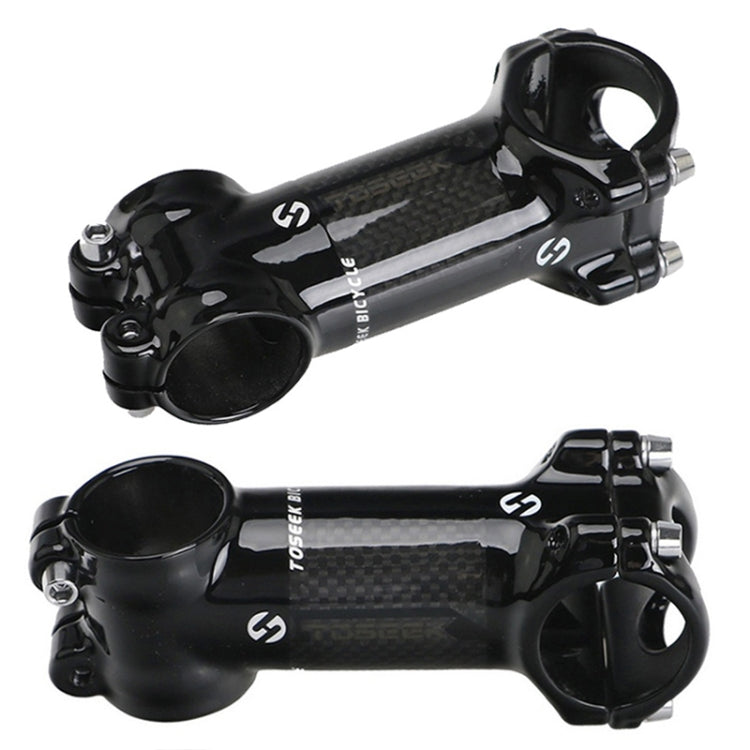 Rynx | TOSEEK Road Mountain Bike Ultra-light Handlebar Stem Riser Faucet, Size: 17 Degree, 100mm (Gloss)