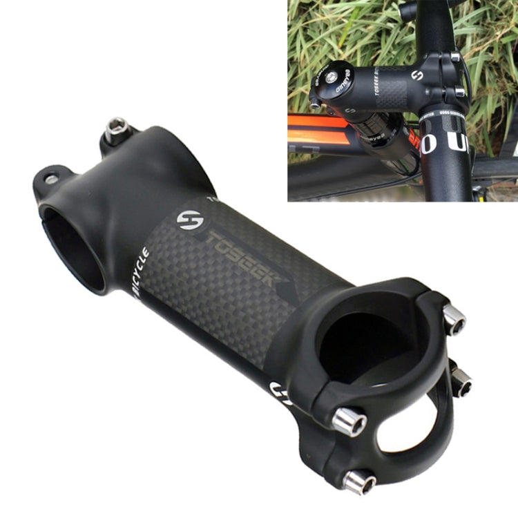 Rynx | TOSEEK Road Mountain Bike Ultra-light Handlebar Stem Riser Faucet, Size: 17 Degree, 90mm (Matte)