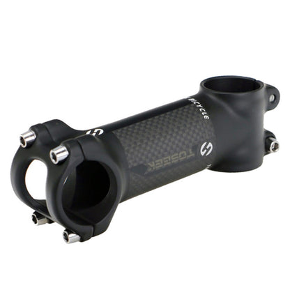Rynx | TOSEEK Road Mountain Bike Ultra-light Handlebar Stem Riser Faucet, Size: 17 Degree, 90mm (Matte)