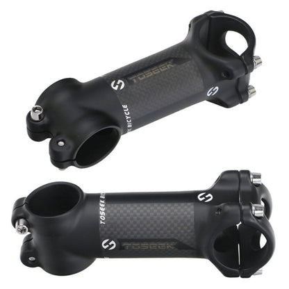 Rynx | TOSEEK Road Mountain Bike Ultra-light Handlebar Stem Riser Faucet, Size: 17 Degree, 90mm (Matte)