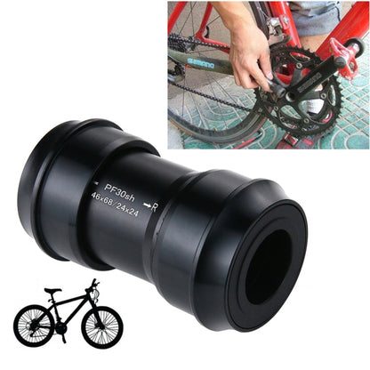 Rynx | PF30 Press Fit Style Bottom Bracket Fits 68-73mm for SHIMANO, Prowheel, SRAM GXP Mountain Bike (Black)