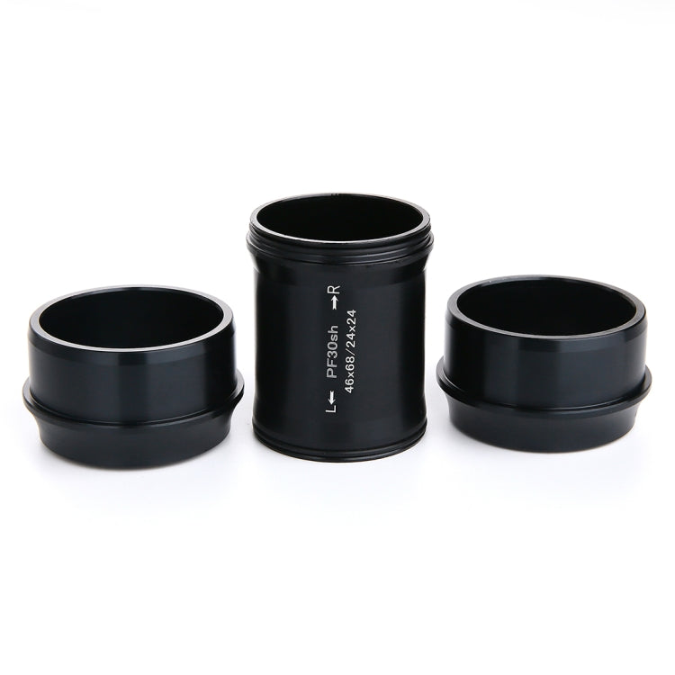 Rynx | PF30 Press Fit Style Bottom Bracket Fits 68-73mm for SHIMANO, Prowheel, SRAM GXP Mountain Bike (Black)