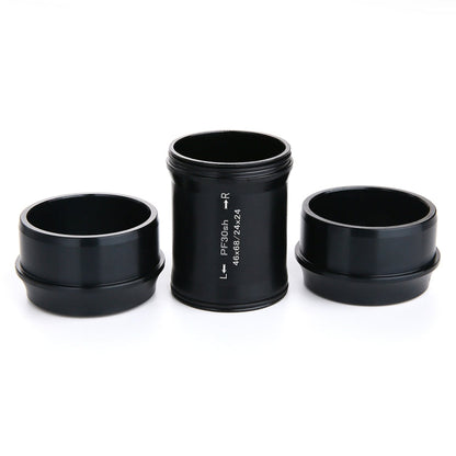 Rynx | PF30 Press Fit Style Bottom Bracket Fits 68-73mm for SHIMANO, Prowheel, SRAM GXP Mountain Bike (Black)