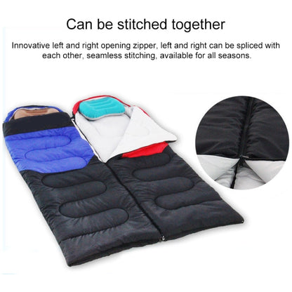 Rynx | Outdoor Camping Sleeping Bag Splicing Indoor Cotton Sleeping Bed, Size: 210x80cm, Weight: 1.6kg (Red)