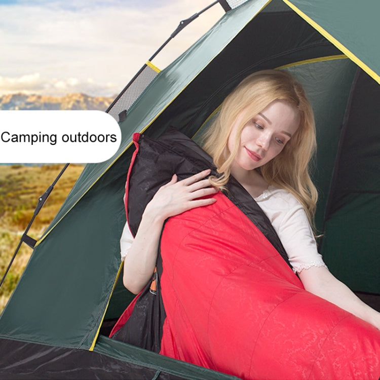 Rynx | Outdoor Camping Sleeping Bag Splicing Indoor Cotton Sleeping Bed, Size: 210x80cm, Weight: 1.6kg (Red)