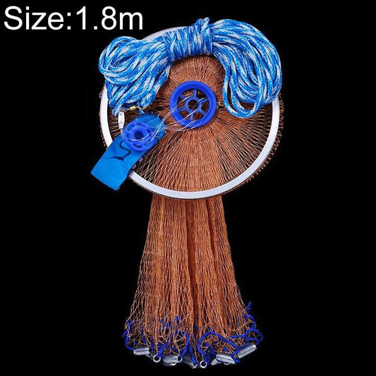 Rynx | 360 Help Throw Tire Cords Fishing Net, Height: 1.8m