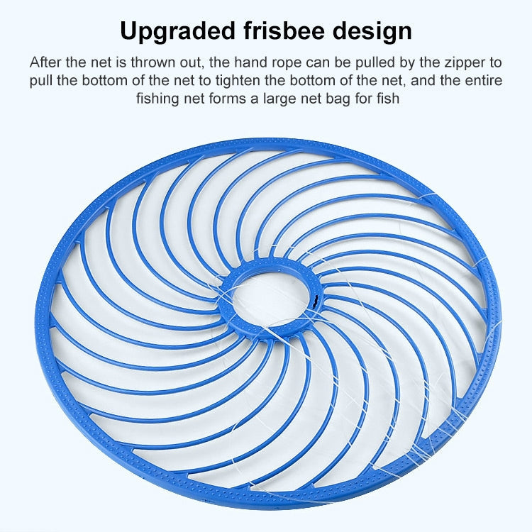 Rynx | 360 Help Throw Tire Cords Fishing Net, Height: 1.8m