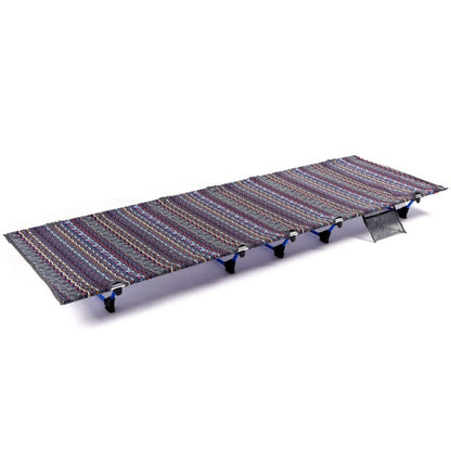 Rynx | Outdoor Folding Camping Mat Single Bed Portable Aluminium Alloy Sleeping Bed, Size: 180x61x14cm (Blue)
