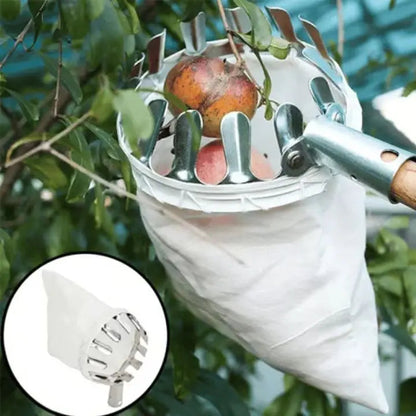 Rynx | Fruit picking basket – Lightweight & with interchangeable bag (16 cm head)