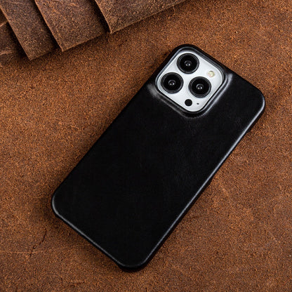 RYNX | Oil Wax Genuine Leather Apple Iphone Case