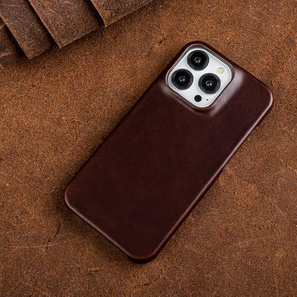 RYNX | Oil Wax Genuine Leather Apple Iphone Case