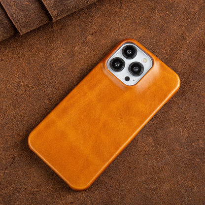 RYNX | Oil Wax Genuine Leather Apple Iphone Case