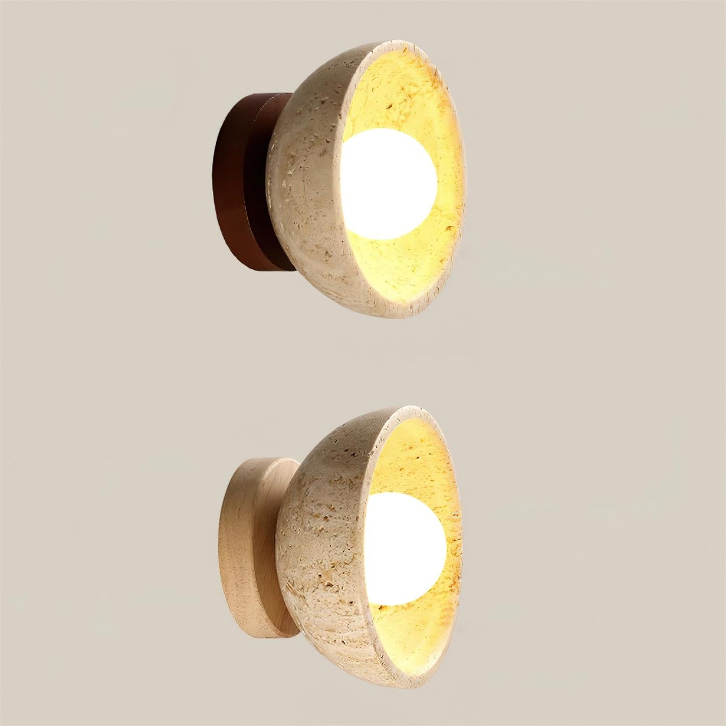 Rynx | Ollina Travertine Wall Lamp