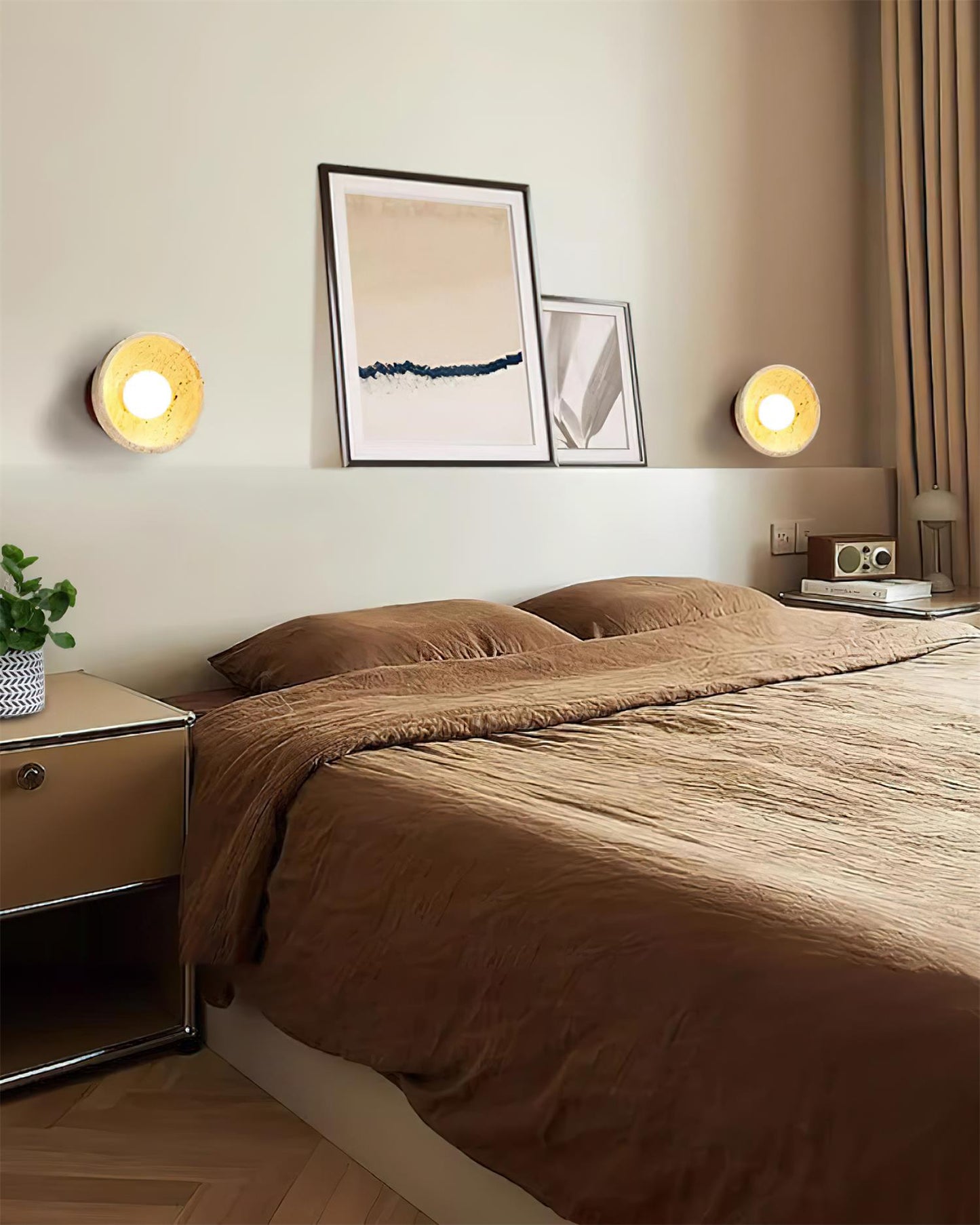 Rynx | Ollina Travertine Wall Lamp