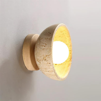 Rynx | Ollina Travertine Wall Lamp