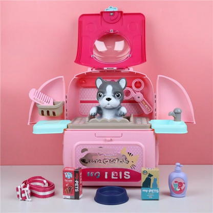 Rynx | Pet Paradise - Portable Pet Grooming Kit - For Kids - Play And Learn