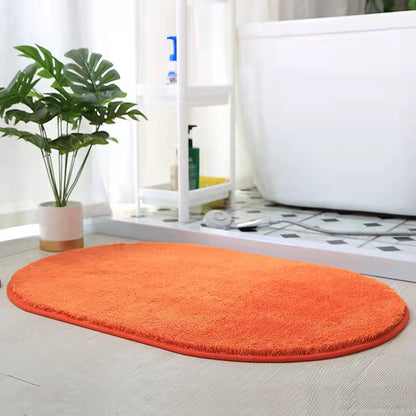 Rynx | Semi-circle Fest purple Tufted Bath Mat, Multiple Sizes Soft Plush Water-absorbent, Non-slip Toilet Mat, Soft Thick Bathroom Rug, Pure Bathroom Mats, Simple Best Bath Rugs, Hot Shower Mat Non-slip, Toilet Rug