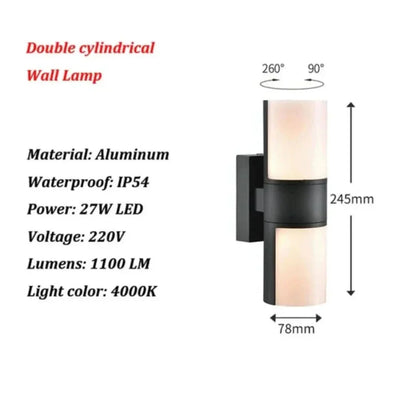Rynx | Pathglow - Modern LED Outdoor Wall Lamp