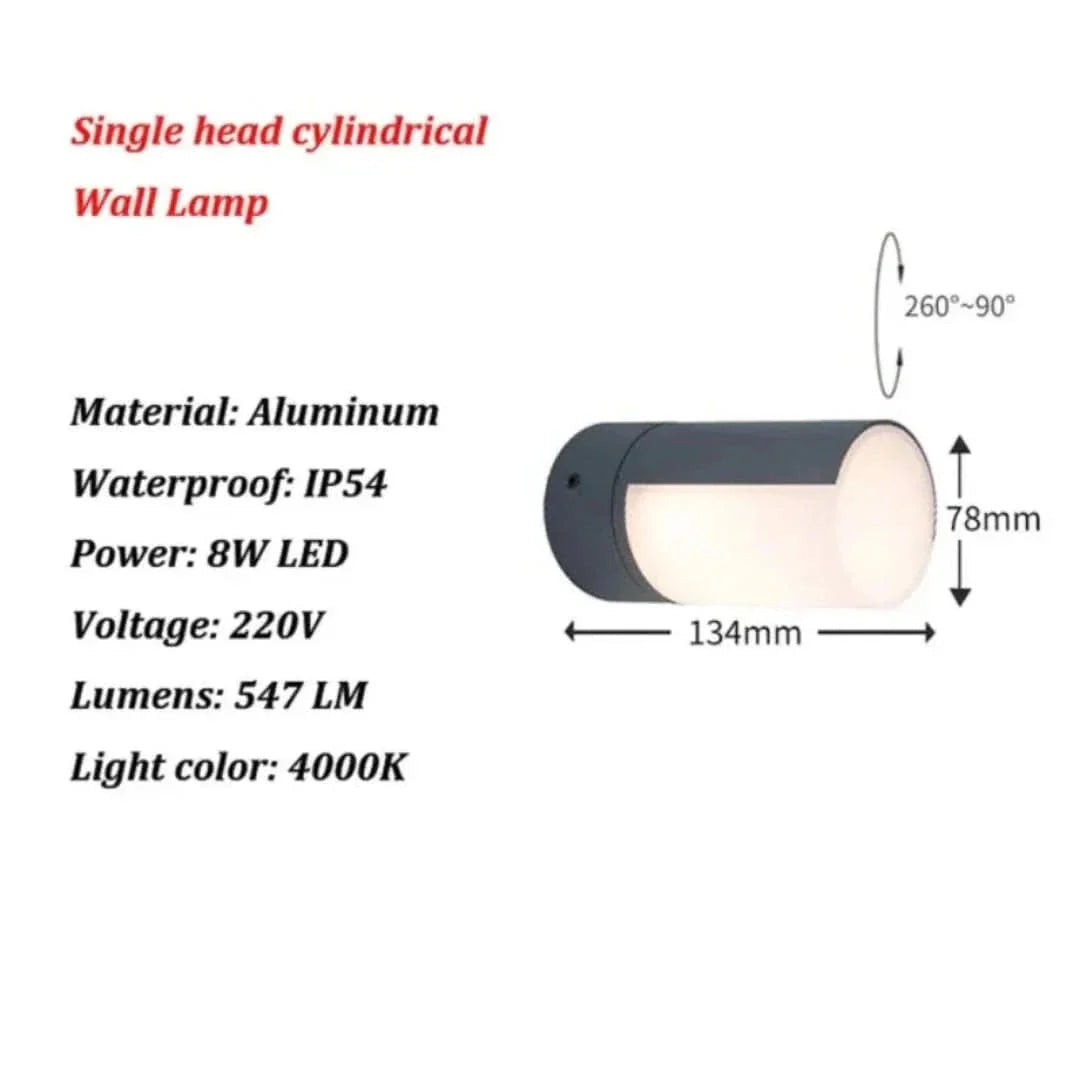 Rynx | Pathglow - Modern LED Outdoor Wall Lamp