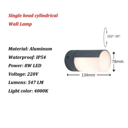 Rynx | Pathglow - Modern LED Outdoor Wall Lamp