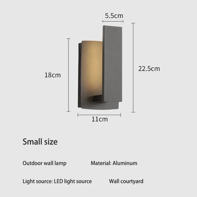 Rynx | Luminara - Stylish Weatherproof Wall Lamp