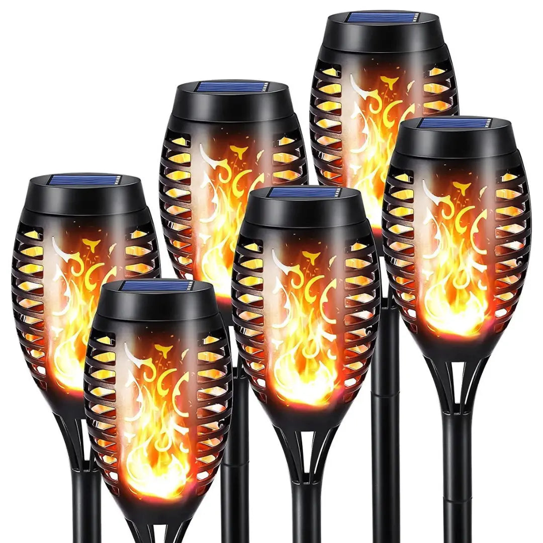 Rynx | LED Solar Torches - SolarFlame