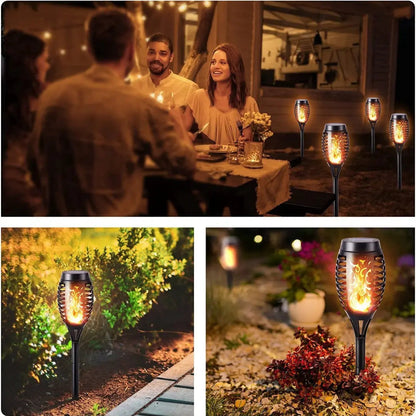 Rynx | LED Solar Torches - SolarFlame
