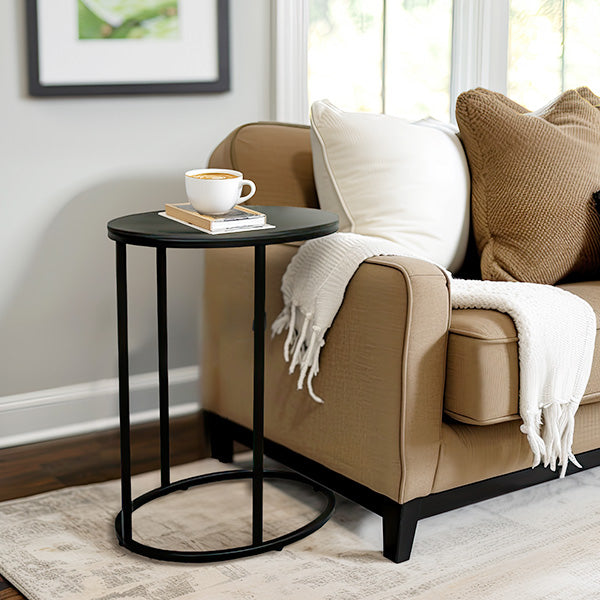 Rynx | Oval Metal C Table