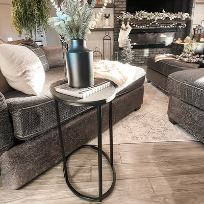 Rynx | Oval Metal C Table