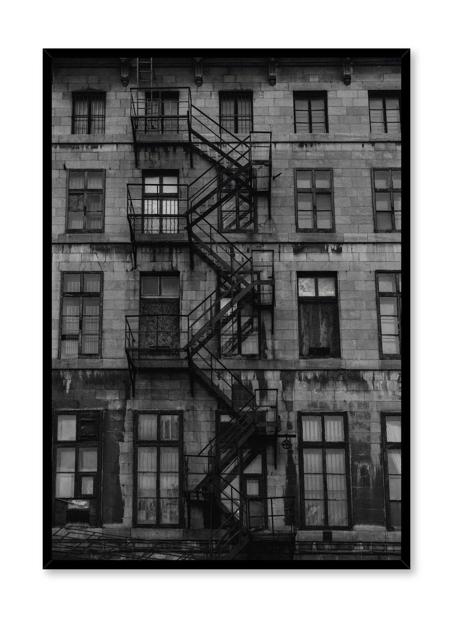 Rynx | Fire escape, Poster