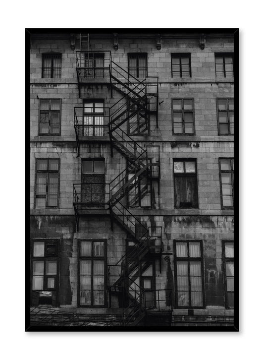 Rynx | Fire escape, Poster