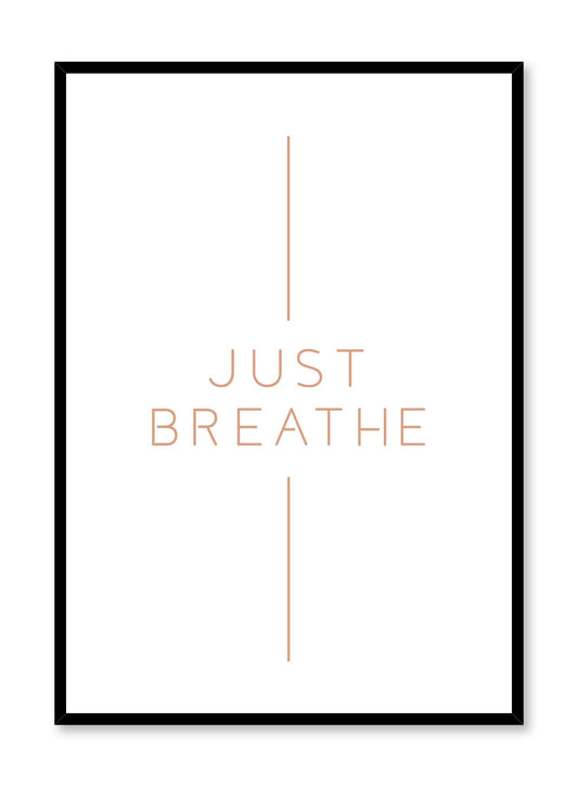 Rynx | Breathe in Beige, Poster