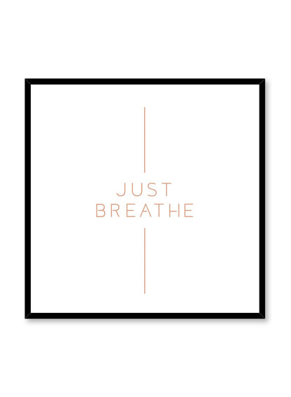 Rynx | Breathe in Beige, Poster