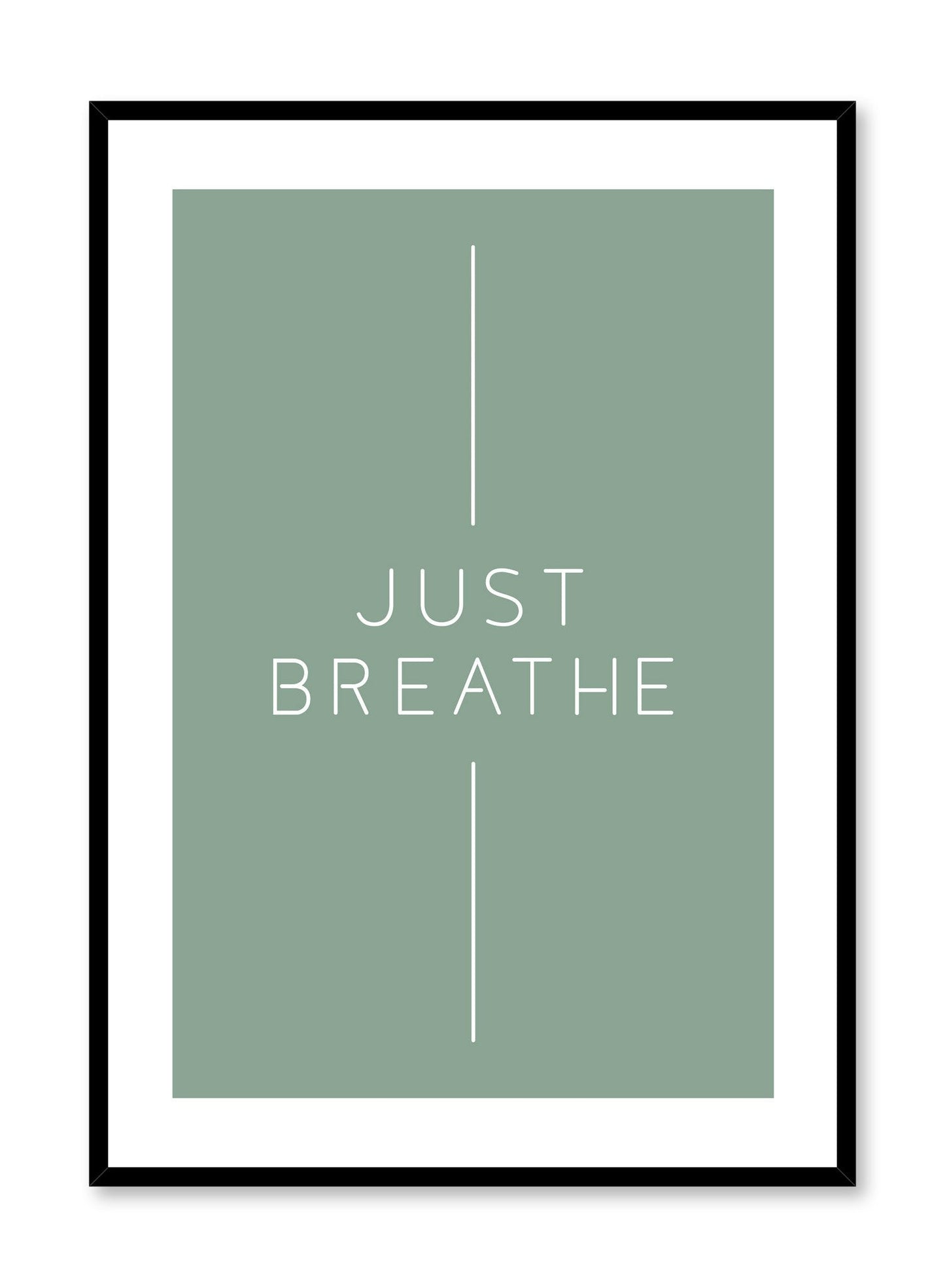 Rynx | Breathe in Green, Poster