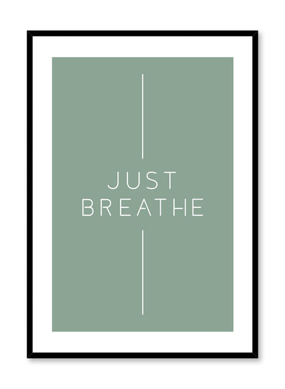 Rynx | Breathe in Green, Poster