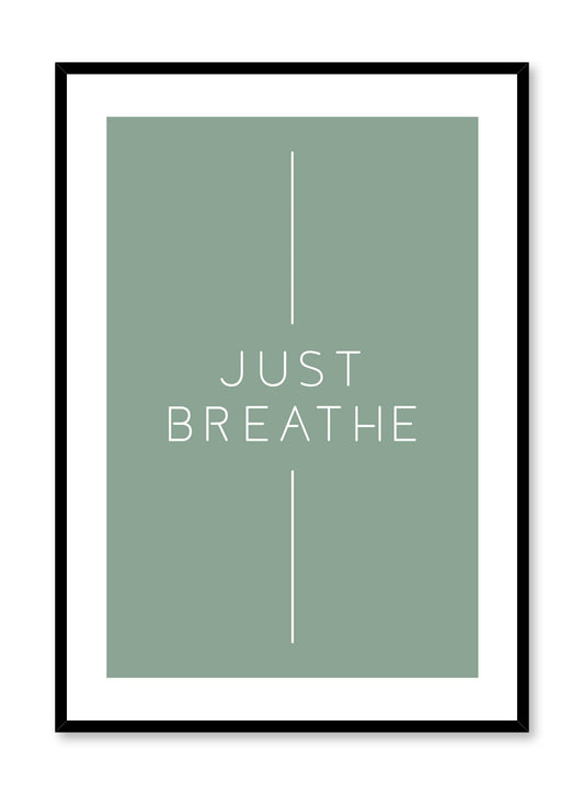 Rynx | Breathe in Green, Poster