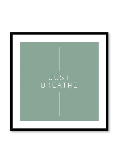 Rynx | Breathe in Green, Poster