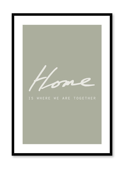 Rynx | Home Is in Green, Poster