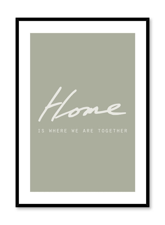 Rynx | Home Is in Green, Poster