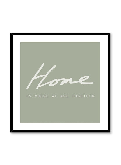 Rynx | Home Is in Green, Poster