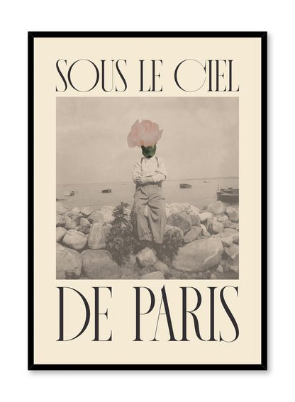 Rynx | Under the Parisian Sky in Beige, Poster