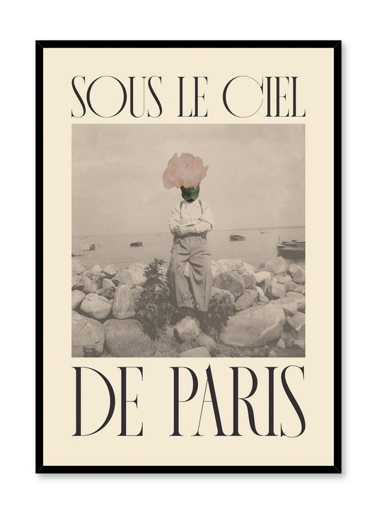 Rynx | Under the Parisian Sky in Beige, Poster