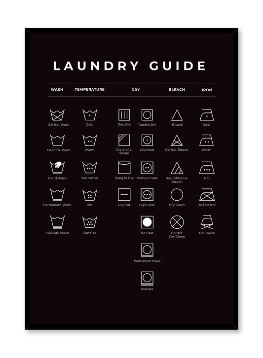 Rynx | Lingerie Guide in Black, Poster
